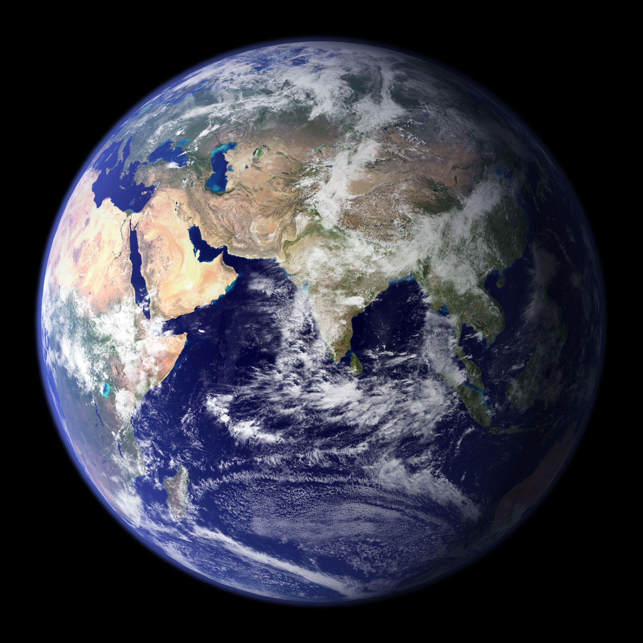 Composite image of the full Earth