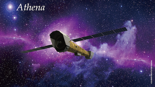 Artist's conception of Athena in space