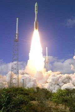 photo of launch of New Horizons