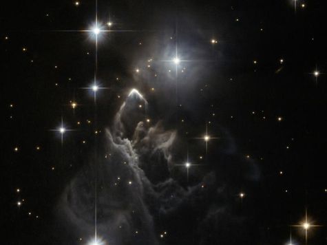 image of interstellar dust cloud