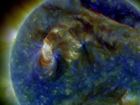 image of sun captured by solar dynamics observatory august 1, 2010
