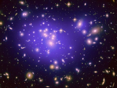 image of galaxy cluster