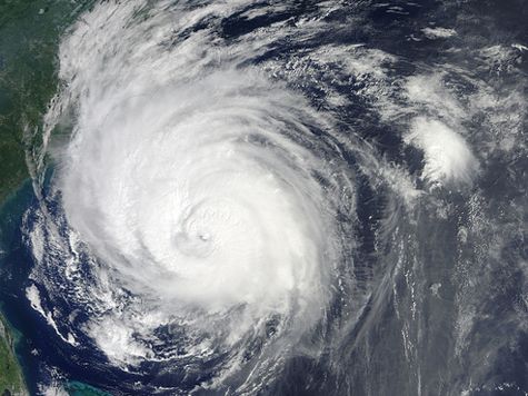 satellite image of hurricane earl