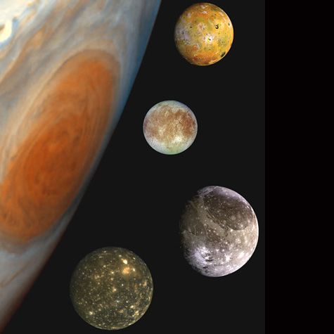 Jupiter large moons