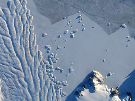 satellite image of matusevich glacier