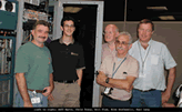 L-Net and DRAGON reps following successful installation of the Movaz RAYexpress unit connecting GSFC with UMCP