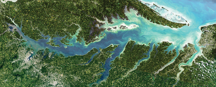 Chesapeake Bay - Landsat