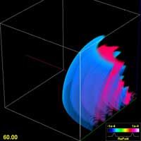 gravitational waveforms from the binary black hole
collision