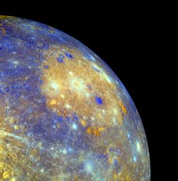 Compositional variation in Caloris Basin