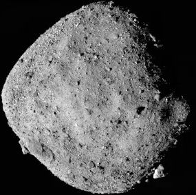picture of asteroid Bennu