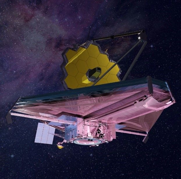 James Webb Space Telescope in our Solar System