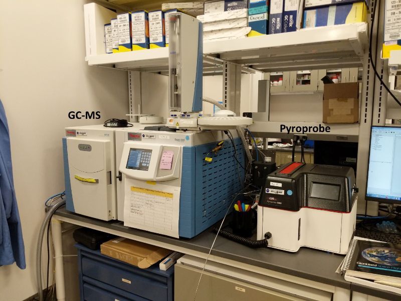 The Analog Mineralogy and Isotope Lab featuring the GC-MS and Pyroprobe