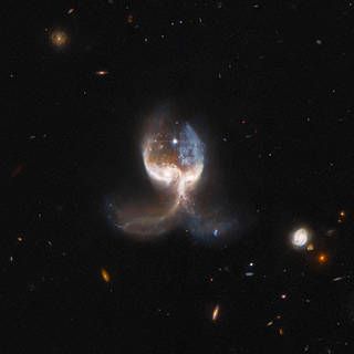 Hubble Explores Galactic Wings