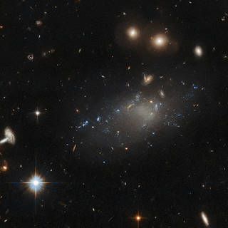 Hubble Views a Galactic Oddity