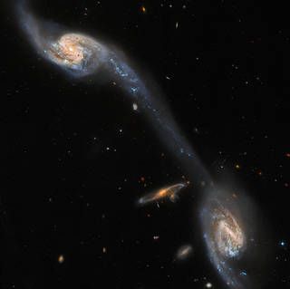 Hubble Inspects a Pair of Space Oddities