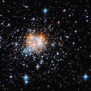 Hubble Observes an Outstanding Open Cluster