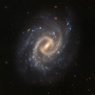 Hubble Peers at a Tranquil Galaxy