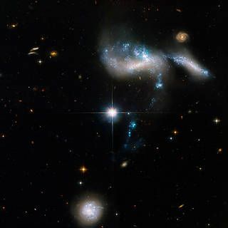 Hubble Reveals a River of Star Formation