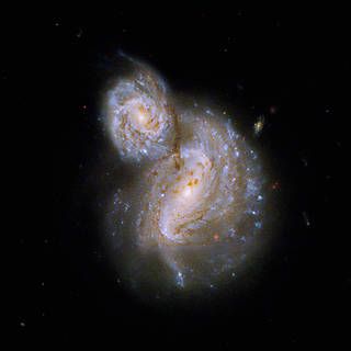 Hubble Captures a Peculiar Pair