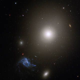 NGC 541 Fuels an Irregular Galaxy in New Hubble Image