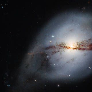 Hubble Views A Twisted Spiral