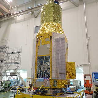 Japanese-NASA X-ray Observatory Stands Tall as Testing Begins