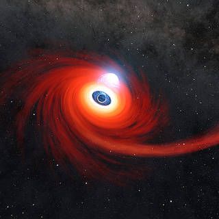 NASA Gets Unusually Close Glimpse of Black Hole Snacking on Star