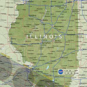 ILLINOIS state map