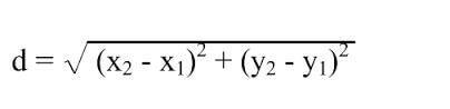 Pythagorean formula