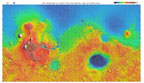 High Resolution MOLA Map