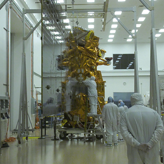 Photo of JPSSS-2 in clean room