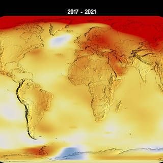 Still from global heat map animation