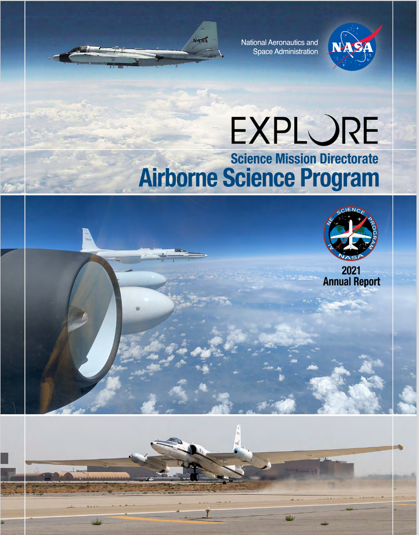 Cover of Airborne Science Program 2021 Annual Report