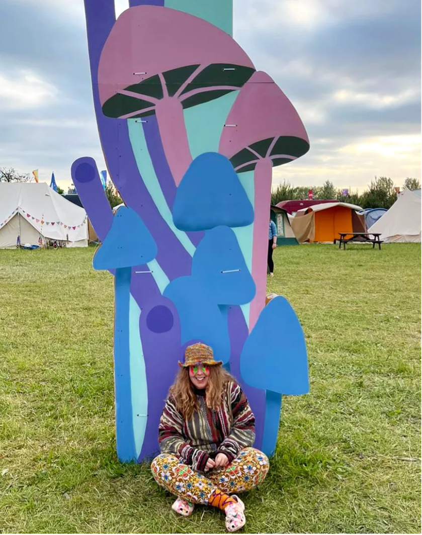 Two of my favourite things: fungi and music festivals!