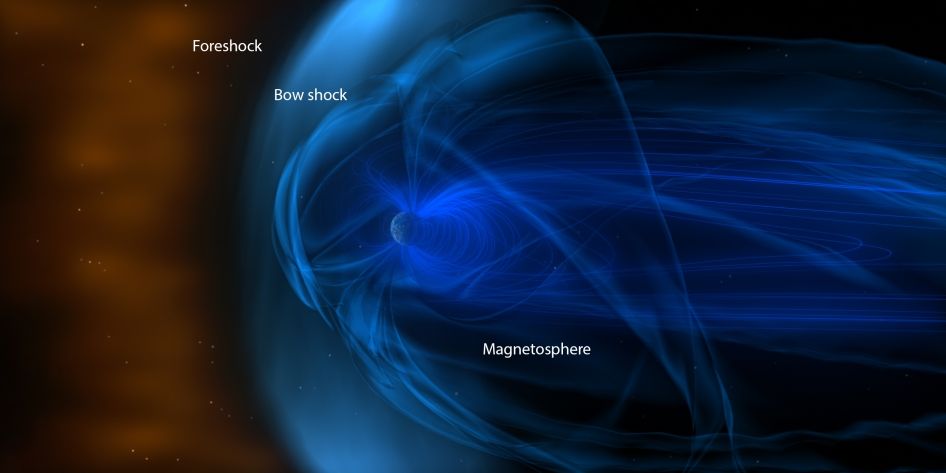  Photo of Earth's Magnetic Bubble