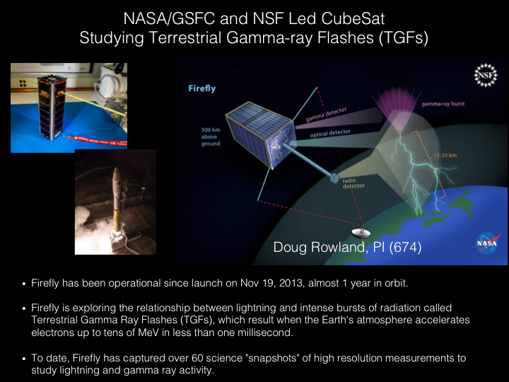 Image of NASA/GSFC and NSF Led CubeSat: Studying Terrestrial Gamma-ray Flashes (TGFs)