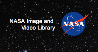 NASA image library title card