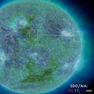 SDO ultraviolet image of the Sun