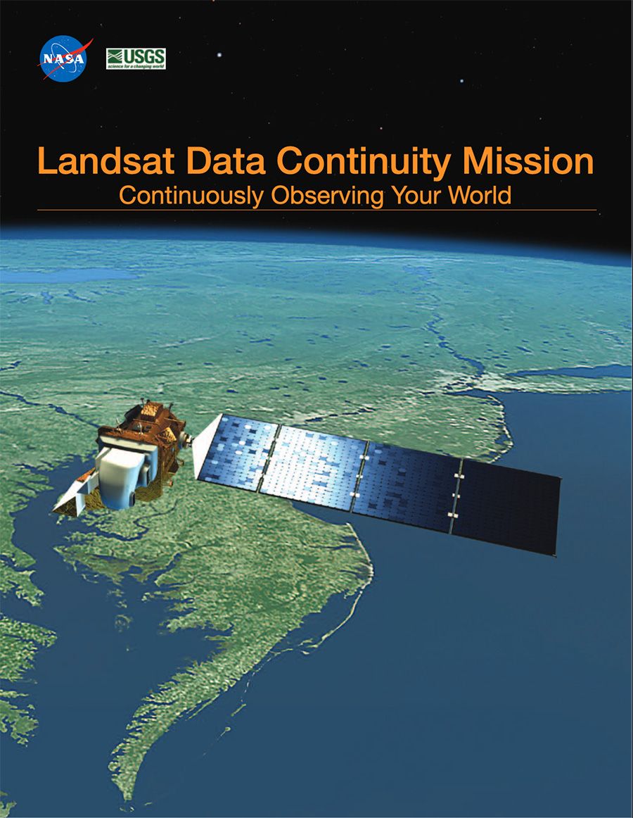 Thumbnail of Landsat Data Continuity Mission brochure cover