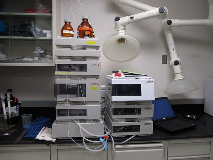 Photo of Ocean Biochemistry laboratory equipment
