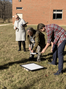Dr. Petya Campbell, Paul Mirel and Jesse Barber using STELLA's over a white reference