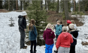 John Patrick working with students