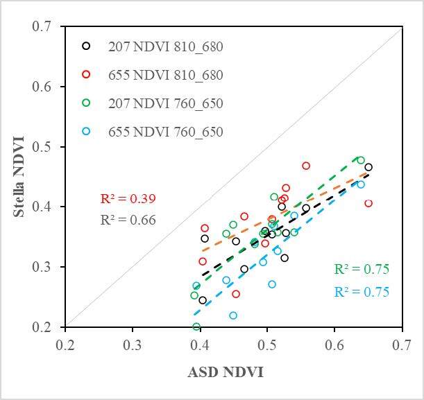 STELLA NDVI graph