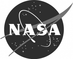 NASA logo grey