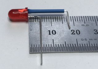 LED and ruler