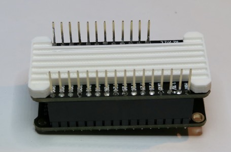 Adalogger with processor with spacer