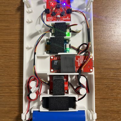 Modified STELLA-Q2 case with larger battery